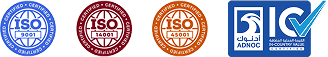 Certified to ISO 9001, ISO 14001 and ISO 45001; ADNOC In-Country Value certified